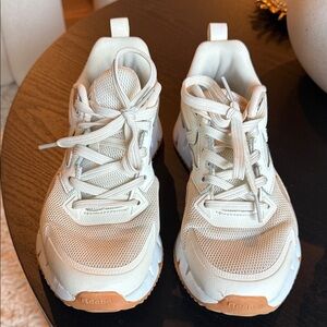 Reebok Cream Mesh Sneakers